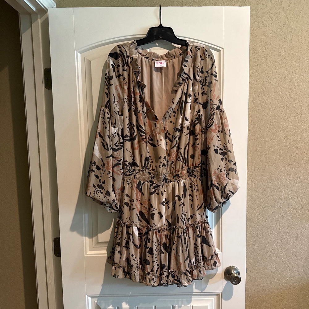 Buddy Love 3/4 Sleeve Dress